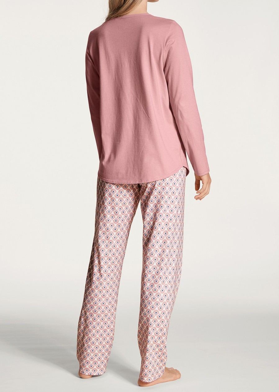 Nat Calida | Calida Lovely Nights Rose Bud Pyjamas Xs-Xl