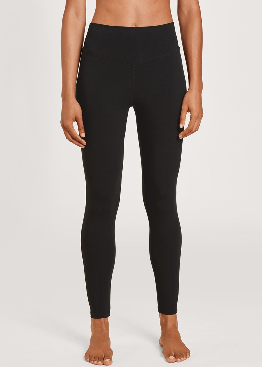 Toj Calida | Calida 100% Nature Lounge Black Leggings Xxs-M