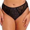 Underklader Elomi | Elomi Lucie Black Brieftrosa Med Hog Midja M-4Xl