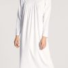 Nat Calida | Calida Soft Cotton White Nattlinne Xs-Xl