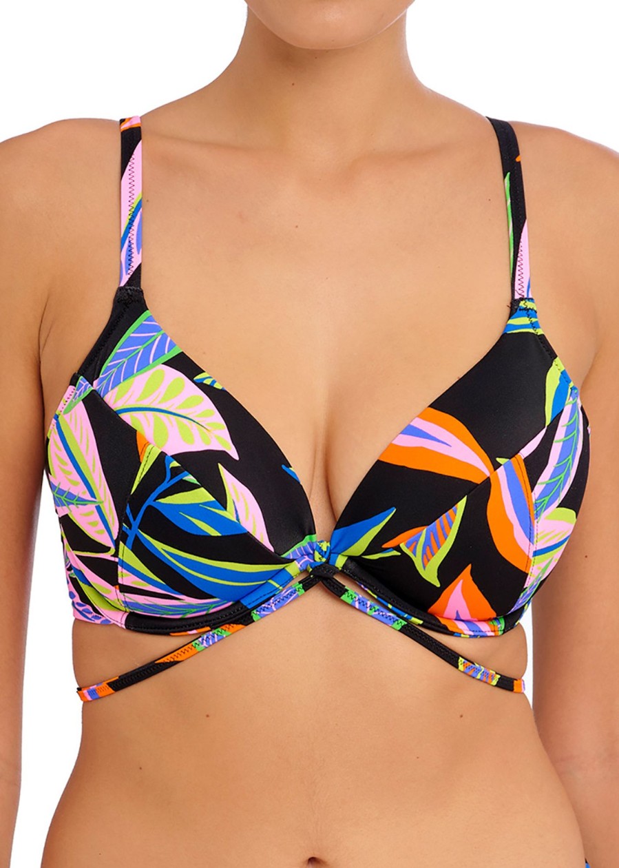 Badetoj Freya | Freya Swim Desert Disco Multi Bikinioverdel Plunge D-I Kupa