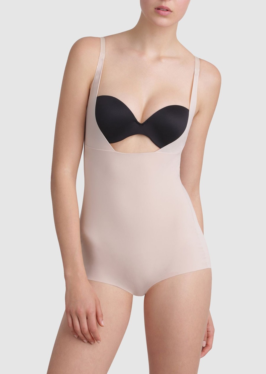 Shapewear Maidenform | Maidenform Sleek Smoothers Shapingbody S-2Xl Beige