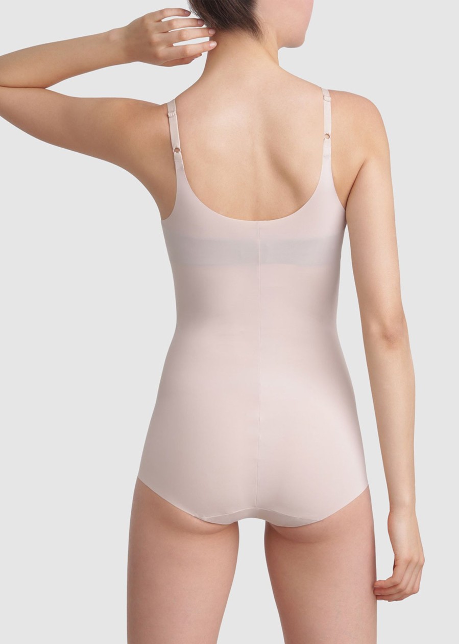 Shapewear Maidenform | Maidenform Sleek Smoothers Shapingbody S-2Xl Beige