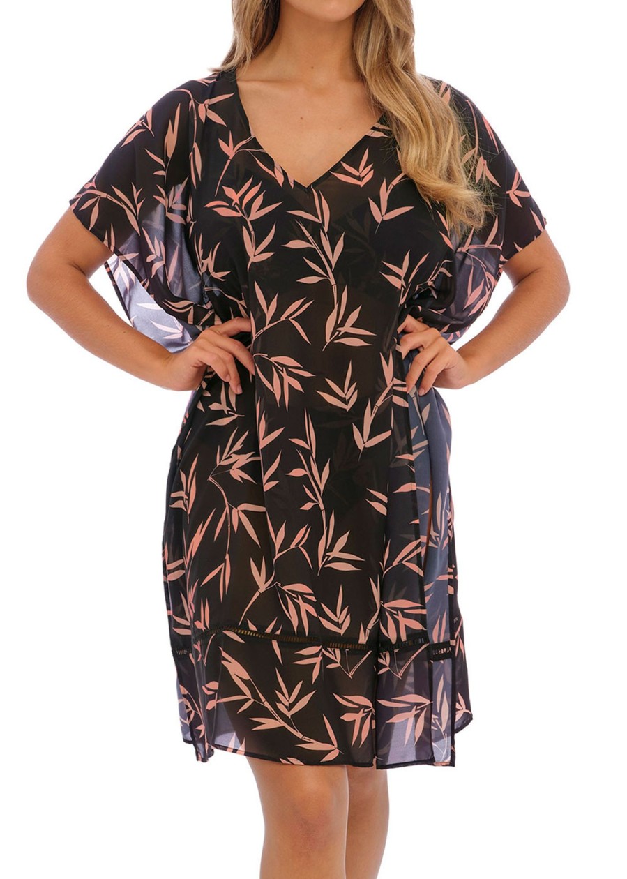 Badetoj Fantasie | Fantasie Swim Luna Bay Kaftan S-Xl Svart