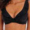 Badetoj Freya | Freya Swim Jewel Cove Plain Black Bikinioverdel Hogt Apex D-M-Kupa