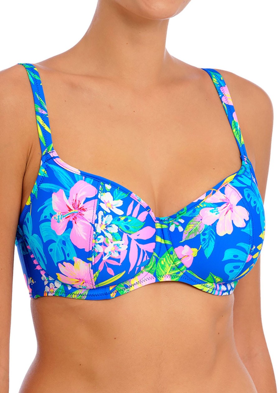 Badetoj Freya | Freya Swim Hot Tropics Blue Bikinioverdel D-L Kupa