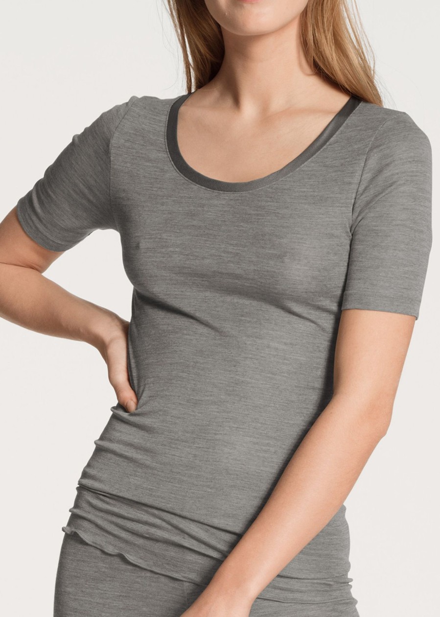 Toj Calida | Calida True Confidence Grey T-Shirt Xs - L