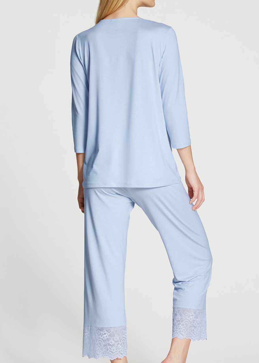 Nat Calida | Calida Elegant Dreams Harmony Blue Pyjamas Xxs-L