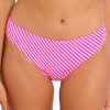 Badetoj Freya | Freya Swim Jewel Cove Stripe Raspberry Bikiniunderdel Brief Xs-Xxl