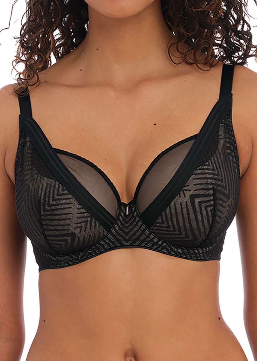 Underklader Freya | Freya Tailored Plunge Bh D-K Kupa Svart