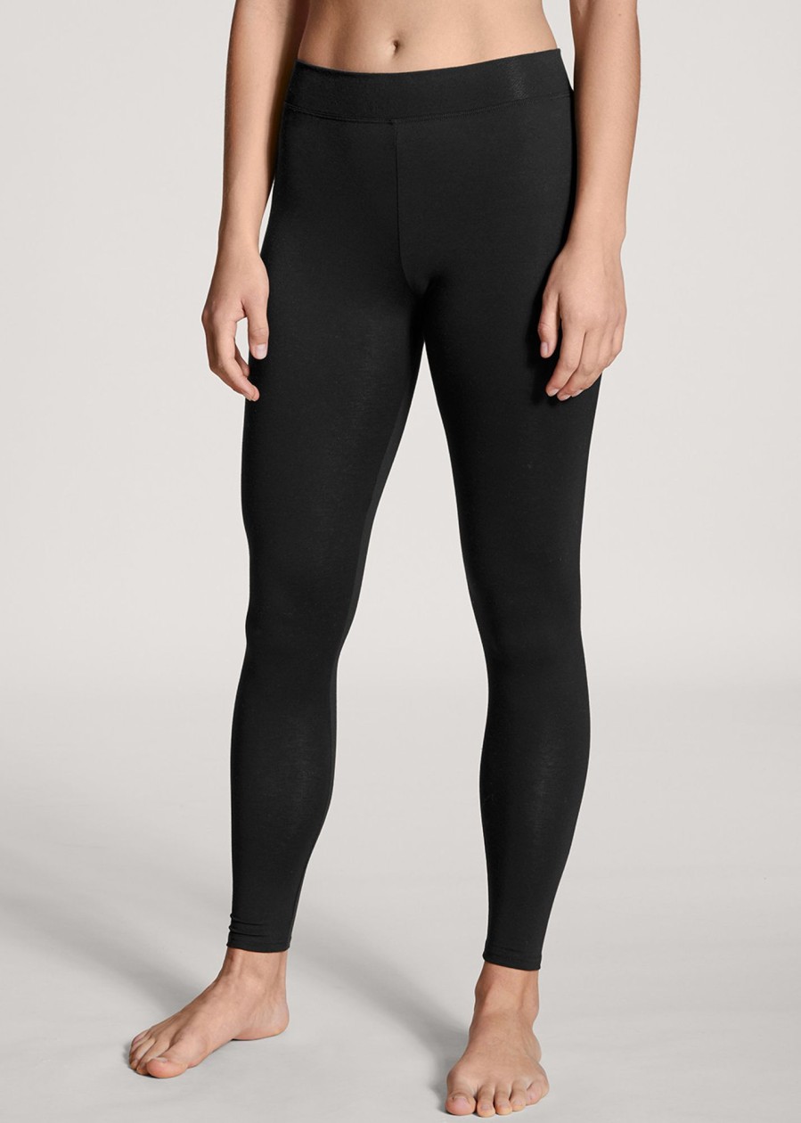 Toj Calida | Calida Elastic Black Leggings Xs-L