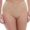 Shapewear Wacoal | Wacoal Flower Power Slankende Briefs S-Xl Beige