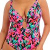 Badetoj Elomi | Elomi Swim Savaneta Black Baddrakt G-L Kupa