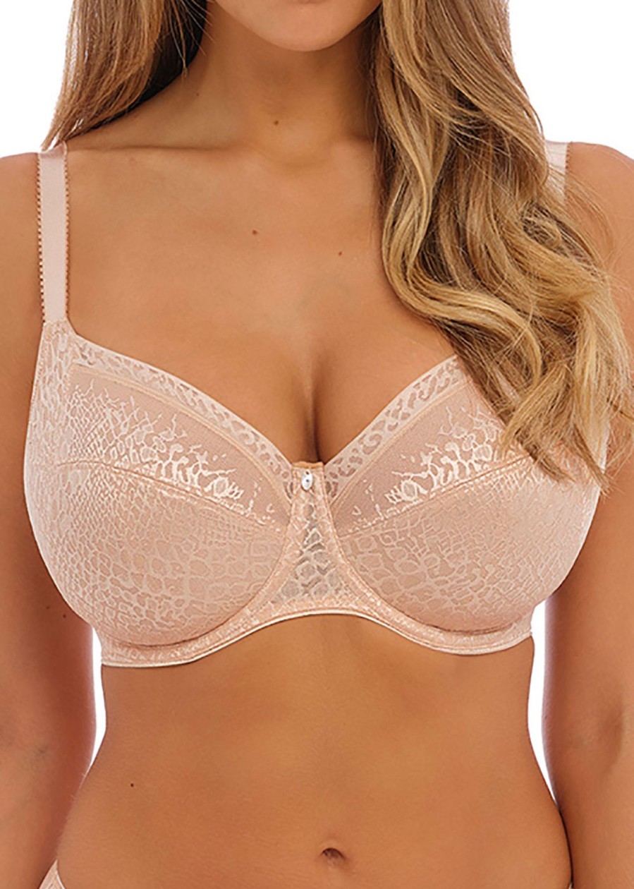 Underklader Fantasie | Fantasie Envisage Bygel-Bh Med Sidsupport D-L Kupa Natural Beige