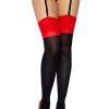 Underklader Leg Avenue | Opaque Two Tone Stockings