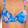 Badetoj Freya | Freya Swim Hot Tropics Blue Bikinioverdel Plunge D-L Kupa