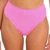 Badetoj Freya | Freya Swim Jewel Cove Stripe Raspberry Bikiniunderdel Hog Skarning Xs-Xxl