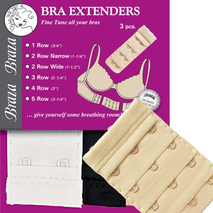 Underklader Braza | Braza Bra Extenders 3 Radig - One Size