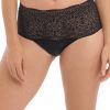 Underklader Fantasie | Fantasie Lace Ease Invisible Brieftrosor One Size Svart