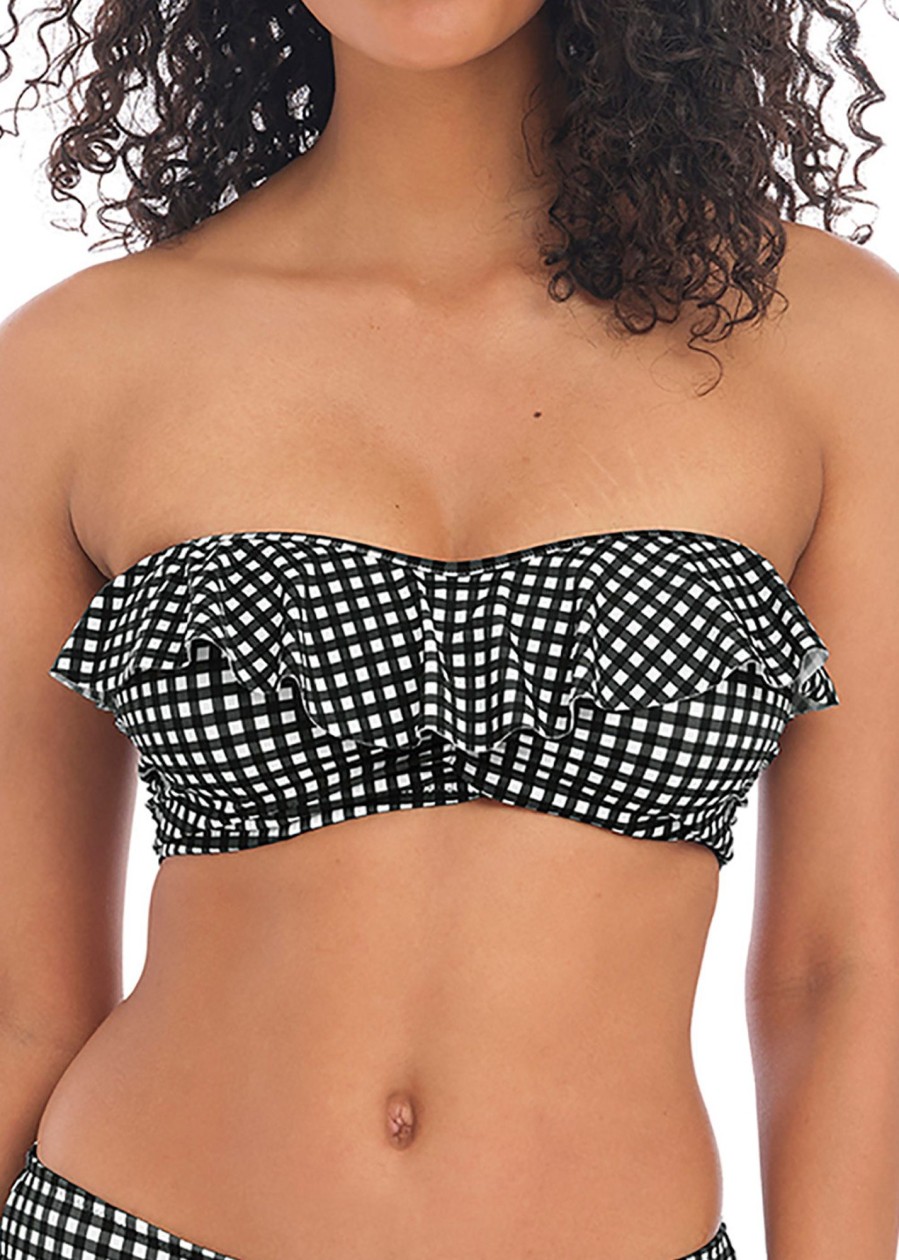 Badetoj Freya | Freya Swim Check In Bikinioverdel Bandeau D-I Kupa Monstrad