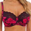 Underklader Fantasie | Fantasie Lucia Noir Bygel Bh Med Sidsupport D-M Kupa