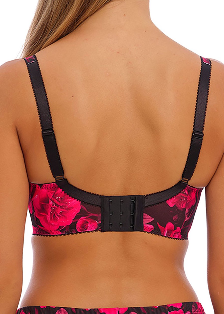 Underklader Fantasie | Fantasie Lucia Noir Bygel Bh Med Sidsupport D-M Kupa