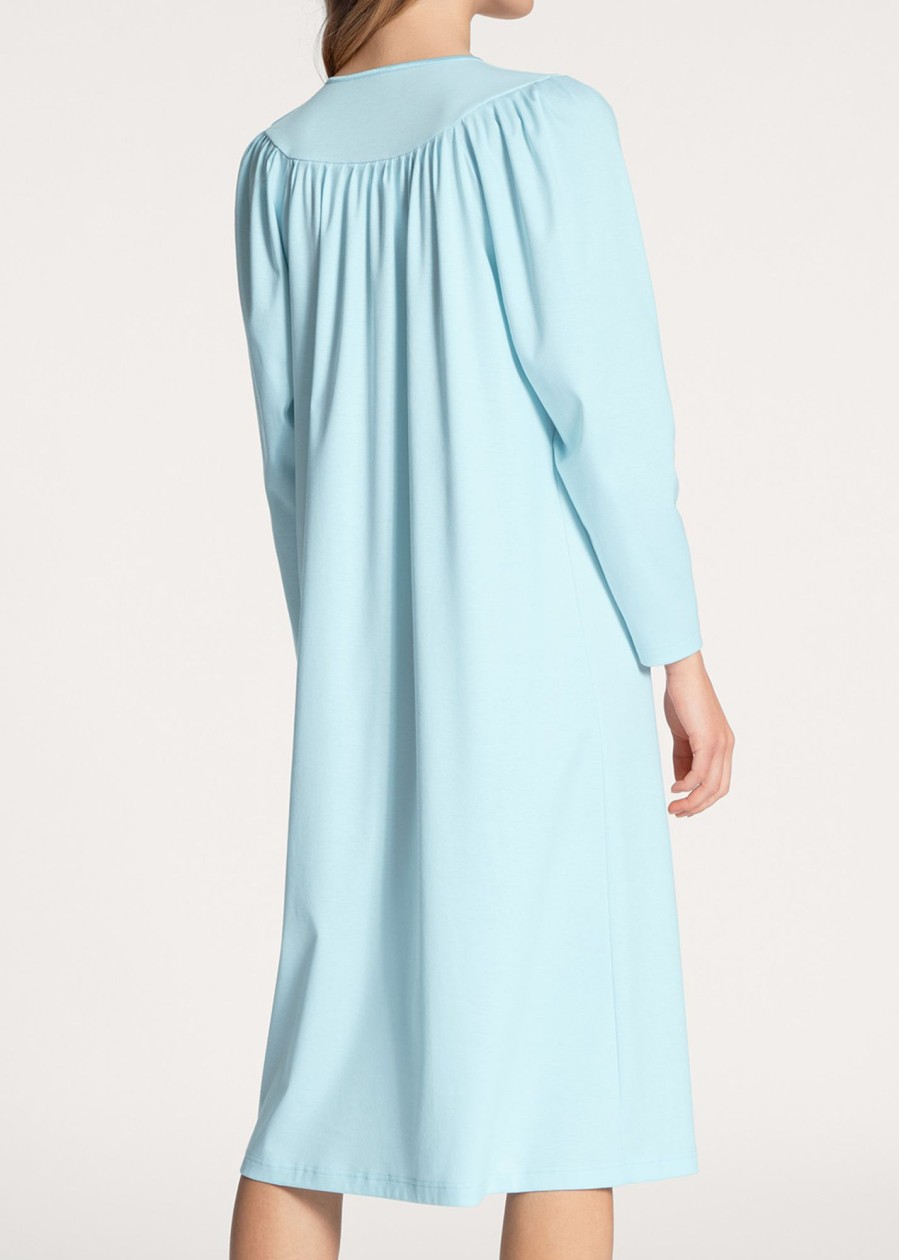 Nat Calida | Calida Soft Cotton Light Blue Nattlinne Xs-Xl