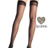 Underklader Leg Avenue | Rhinestone Backseam Thigh High