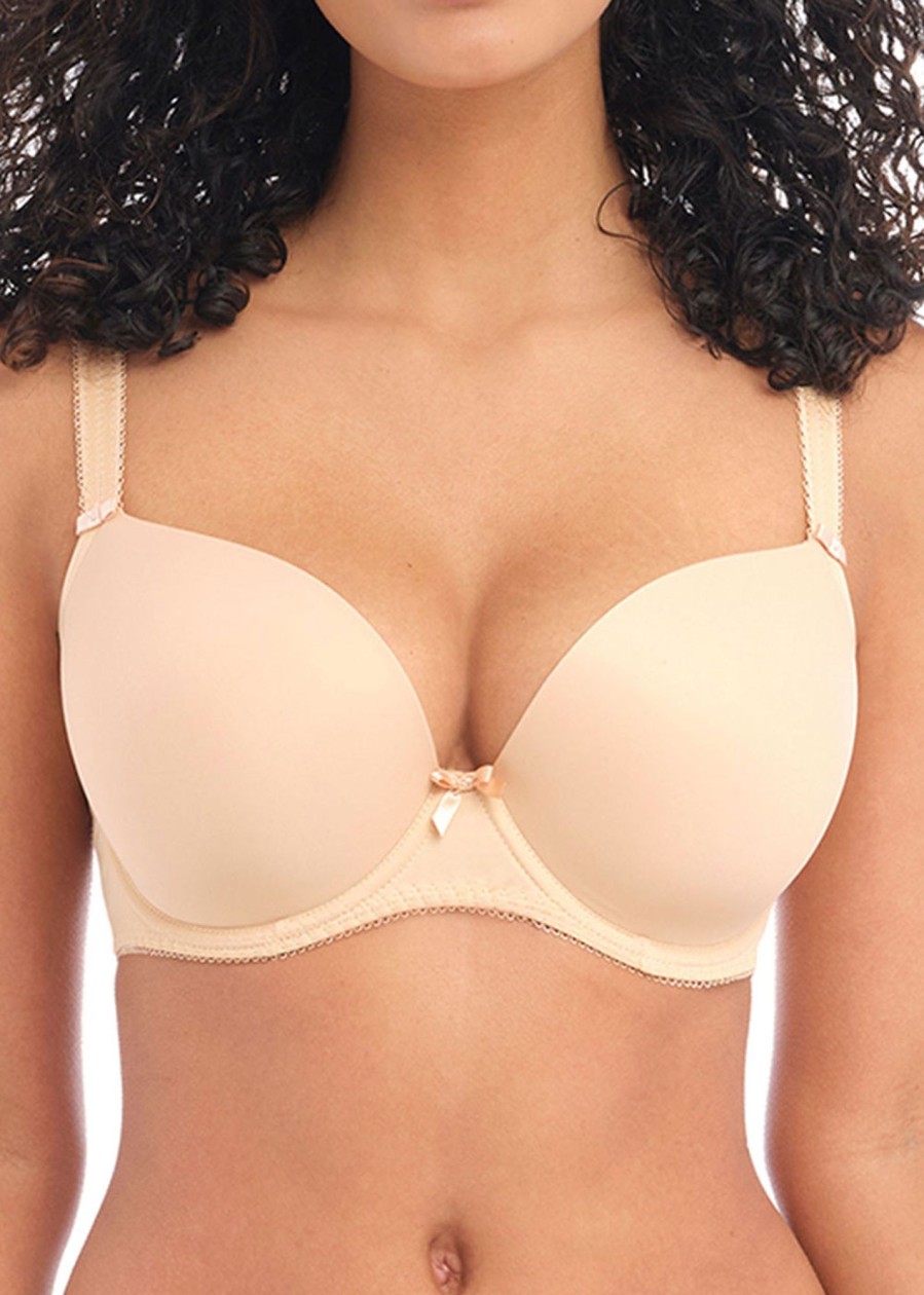 Underklader Freya | Freya Deco Stobt Push-Up Bh B-J Skal Beige