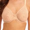 Underklader Wacoal | Wacoal Halo Lace Almost Apricot Formpressad Bh B-G Kupa