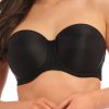 Underklader Fantasie | Fantasie Smoothing Stobt Stroplos Bh B-I Skal Sort