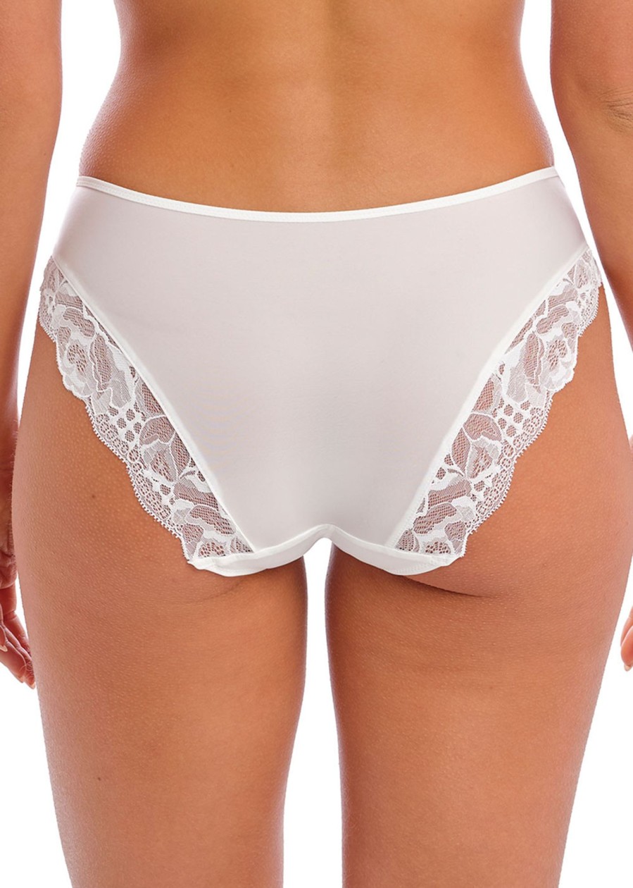 Underklader Fantasie | Fantasie Reflect White Brieftrosa Xs-Xxl