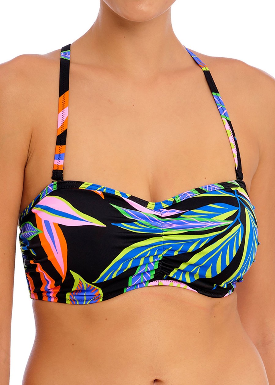 Badetoj Freya | Freya Swim Desert Disco Multi Bikinioverdel Bandeau D-I Kupa