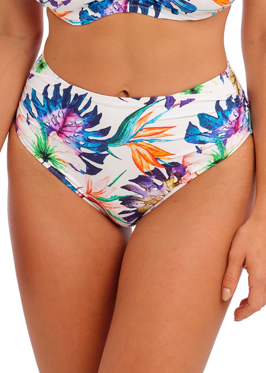 Badetoj Fantasie | Fantasie Swim Paradiso Bikiniunderdel Med Hog Midja S-Xxl