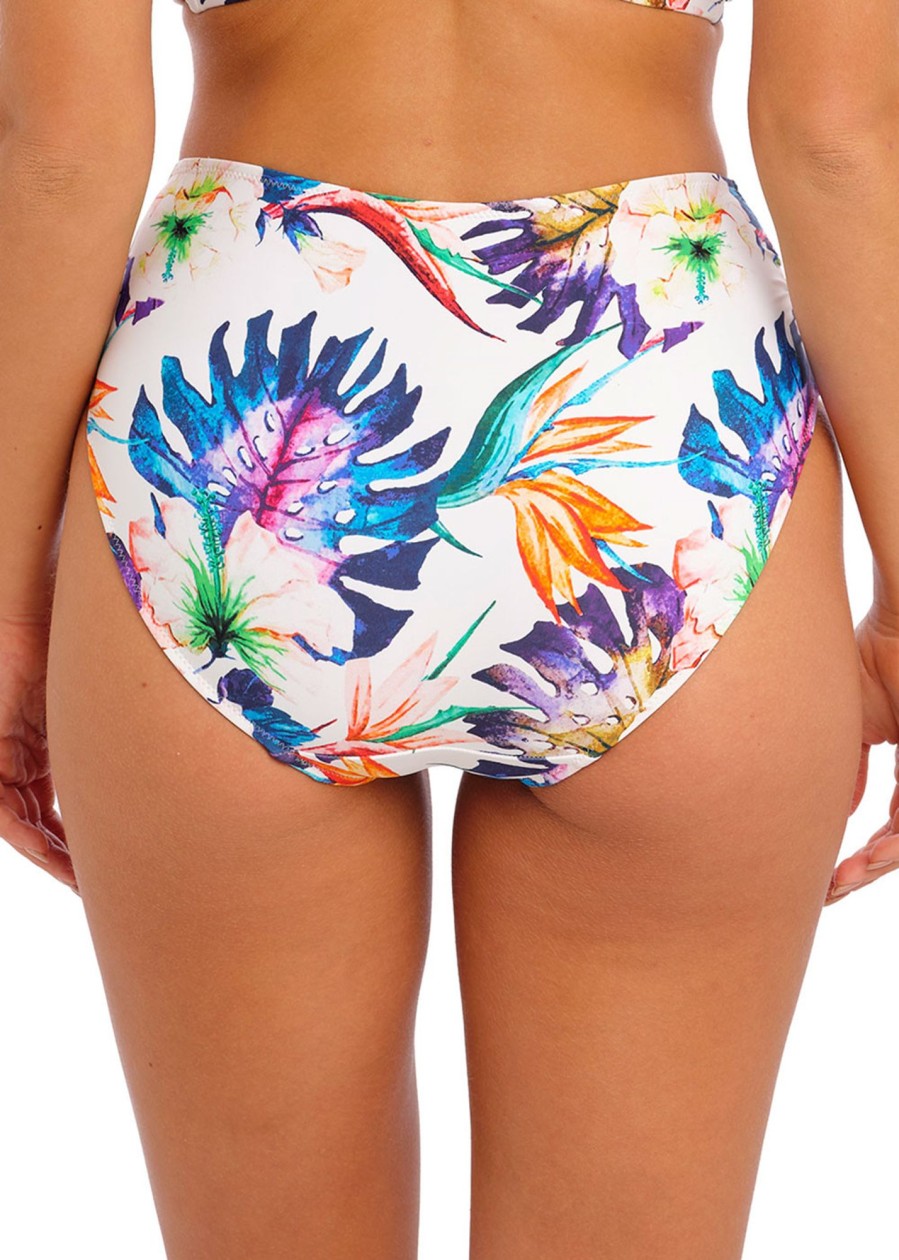 Badetoj Fantasie | Fantasie Swim Paradiso Bikiniunderdel Med Hog Midja S-Xxl