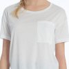 Toj Calida | Calida 100% Nature T-Shirt Xs-M Hvid