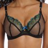 Underklader Freya | Freya Show-Off Black Plunge Bh D-K Kupa