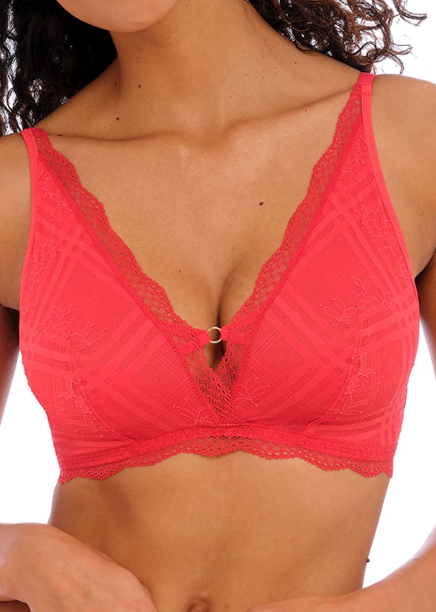 Underklader Freya | Freya Fatale Chilli Red Bralette Xs-Xl