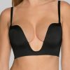 Underklader Wonderbra | Wonderbra Ultimate Plunge Push-Up Bh A-G Skal Sort