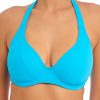 Badetoj Freya | Freya Swim Jewel Cove Plain Turquoise Bikinioverdel Halterneck C-K-Kupa