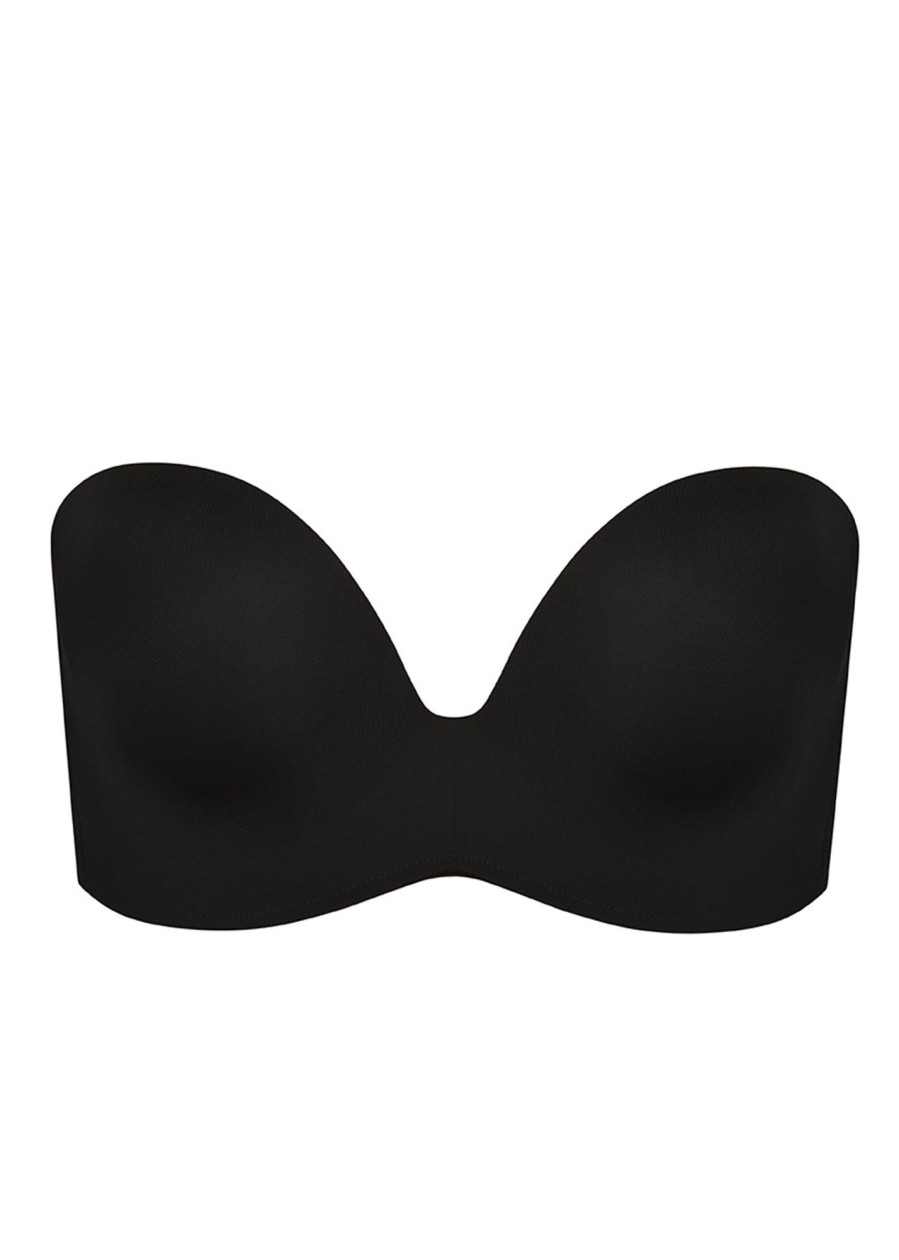 Underklader Wonderbra | Wonderbra Perfect Strapless Bh A-I Skal Sort