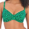 Badetoj Freya | Freya Swim Zanzibar Bikinioverdel Plunge D-L Kupa Gron