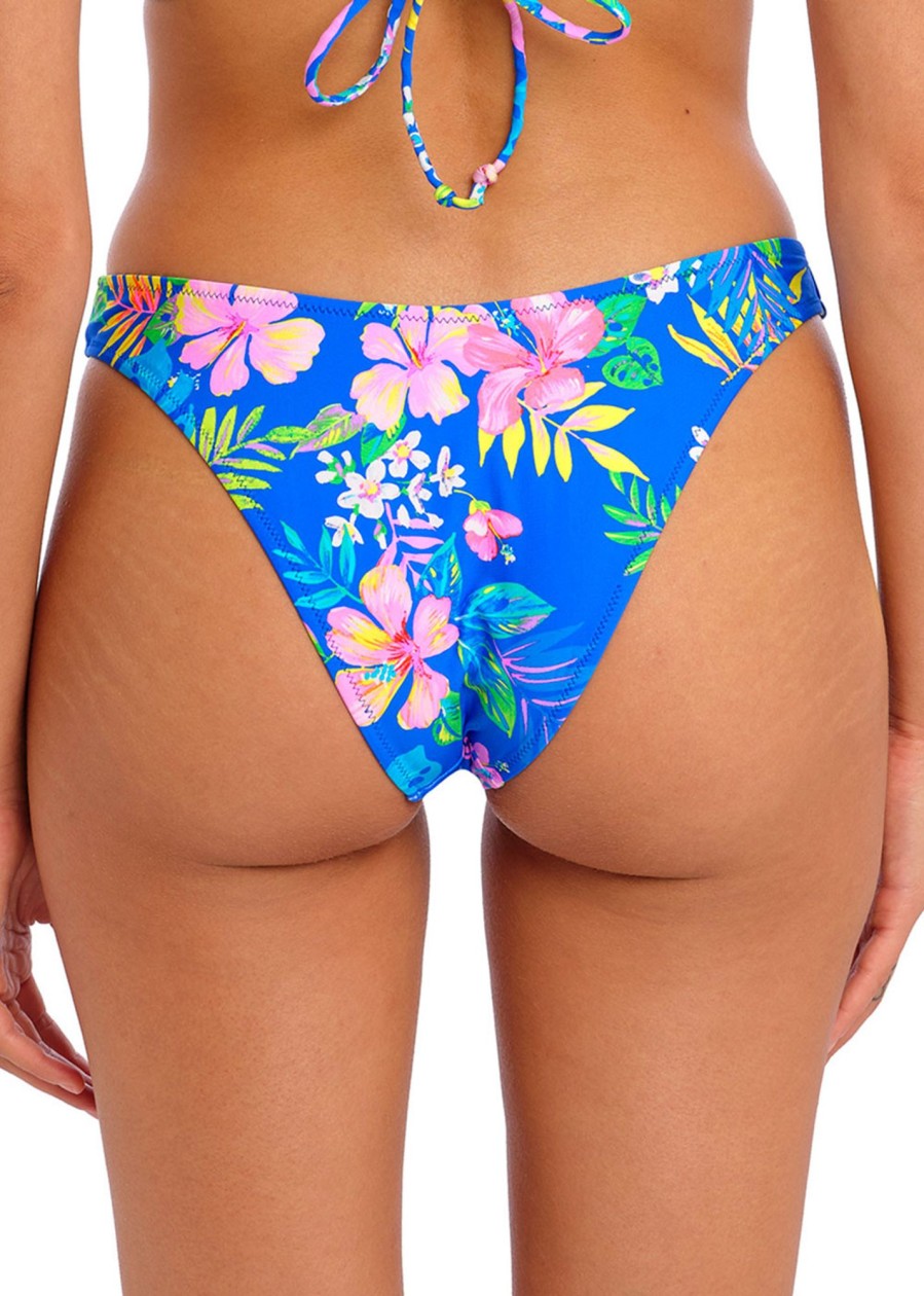 Badetoj Freya | Freya Swim Hot Tropics Blue Bikiniunderdel High Leg Brief Xs-Xl