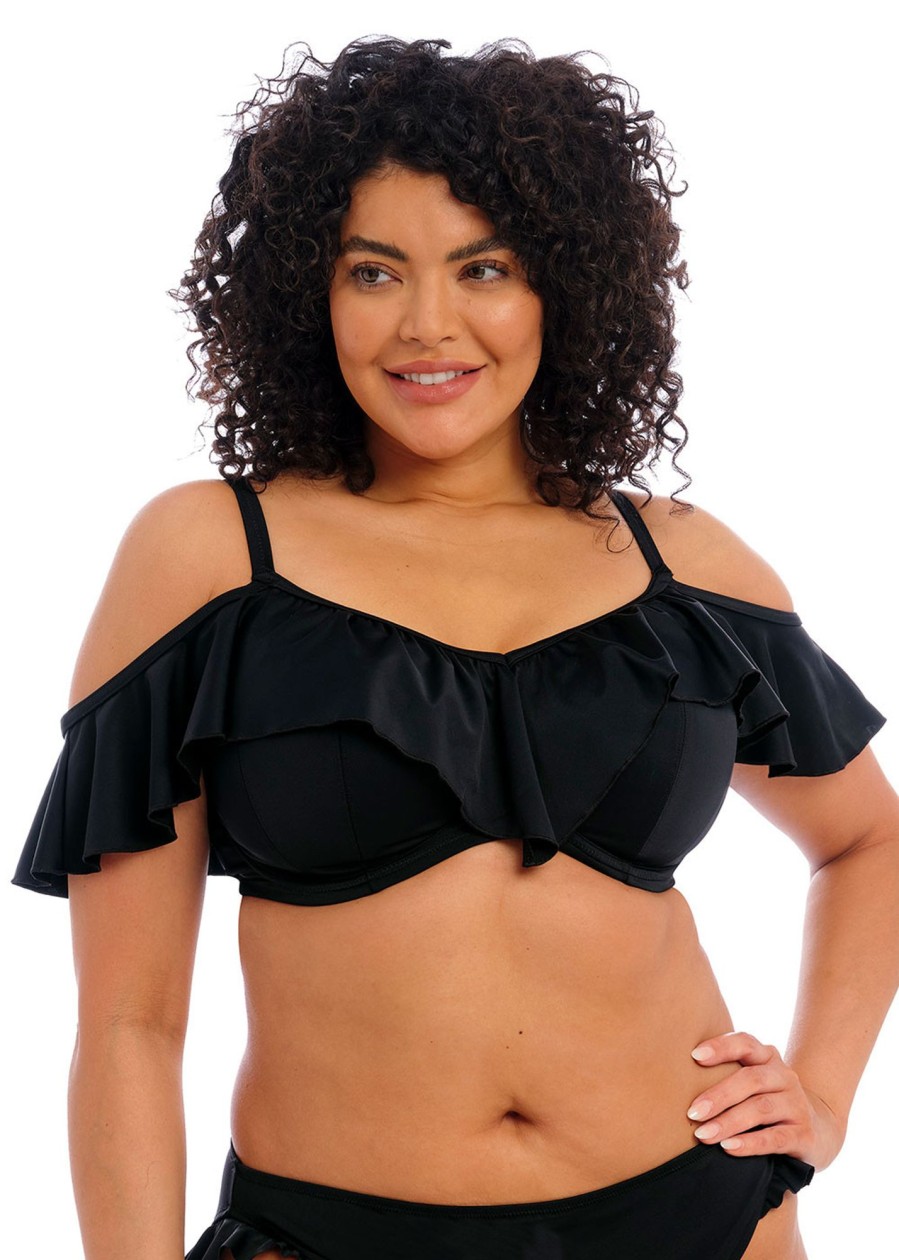 Badetoj Elomi | Elomi Swim Plain Sailing Black Bikinioverdel E-L Kupa