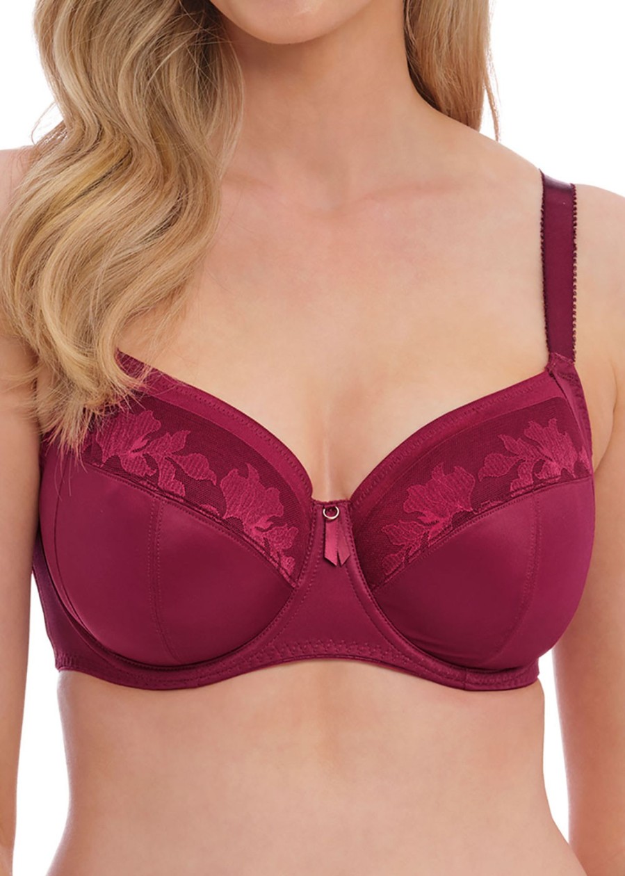 Underklader Fantasie | Fantasie Illusion Berry Bygel-Bh Med Sidsupport D-M Kupa