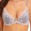 Underklader Wacoal | Wacoal Embrace Lace Smoke Crystal Pink Plunge Bh B-F Kupa