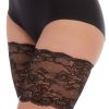 Underklader Magic | Magic Be Sweet To Your Legs Lace Bandelette S-4Xl Sort