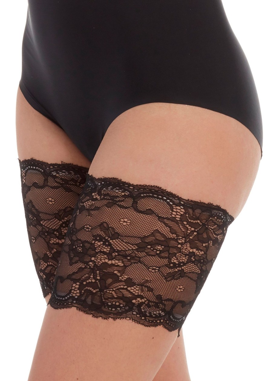 Underklader Magic | Magic Be Sweet To Your Legs Lace Bandelette S-4Xl Sort