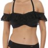 Badetoj Fantasie | Fantasie Swim Marseille Bikinioverdel Bardot D-I Skal Sort