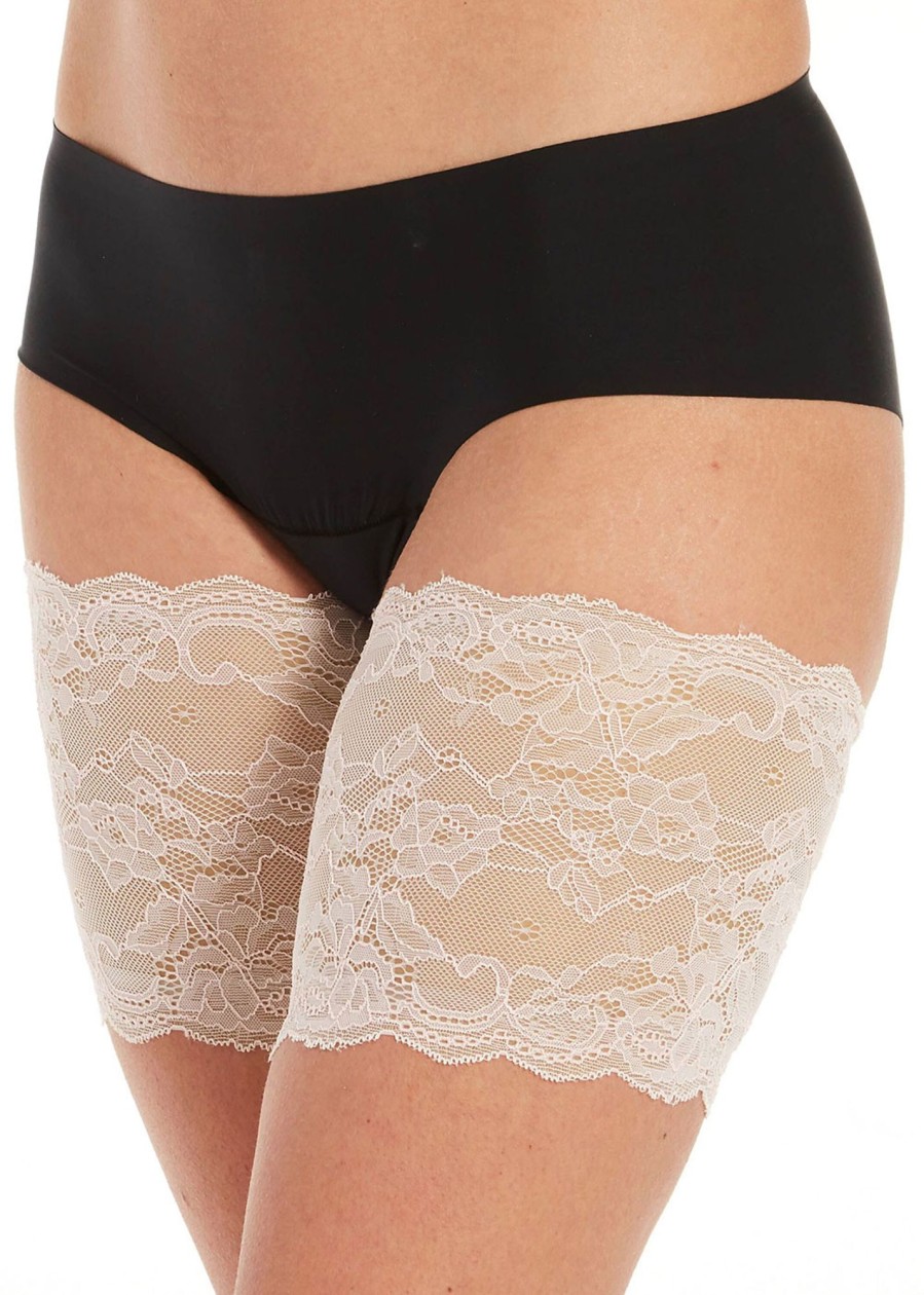 Underklader Magic | Magic Be Sweet To Your Legs Lace Bandelette S-4Xl Hvid